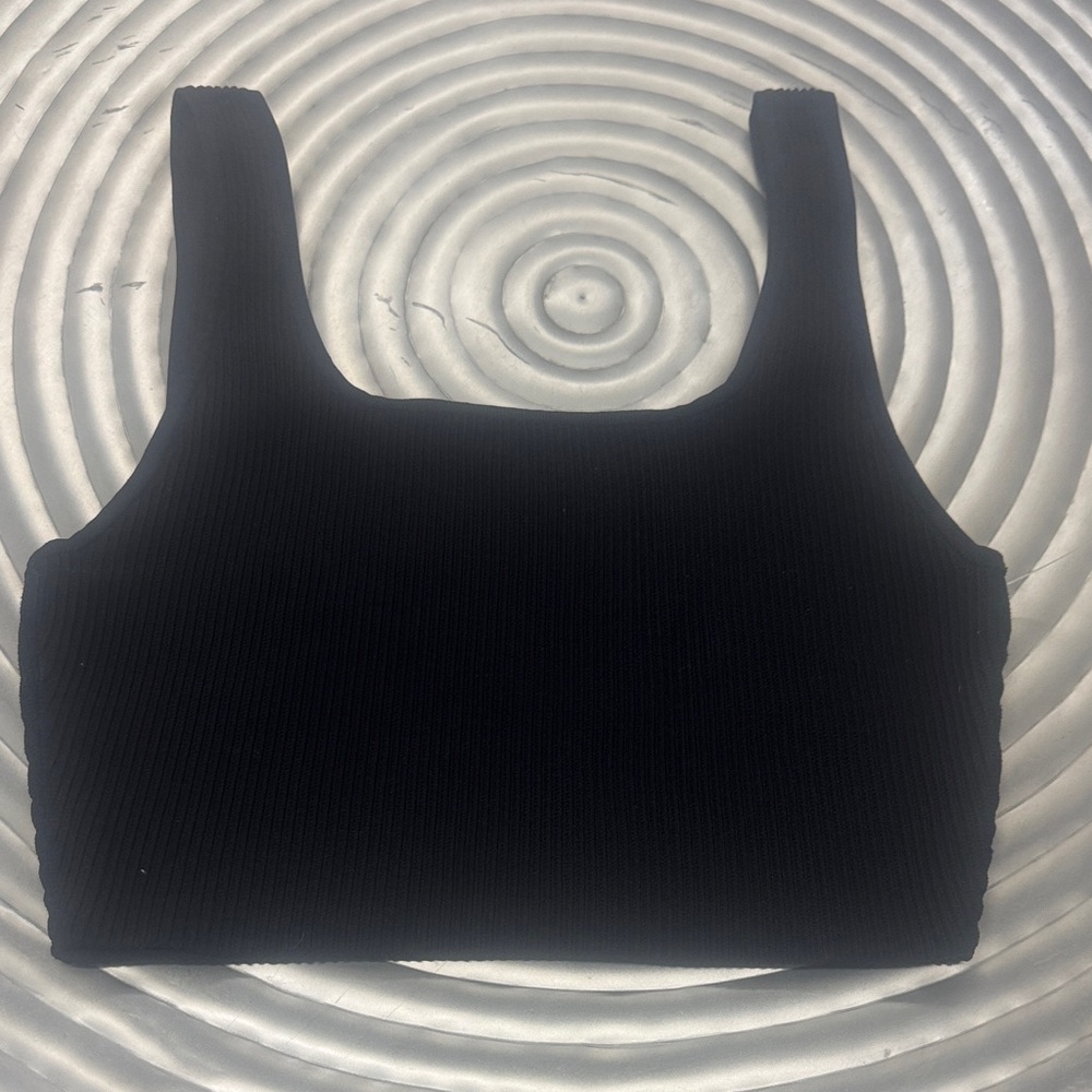 Babaton Black Crop Top